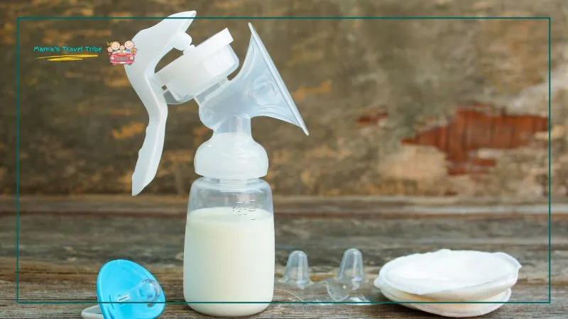 Keep Breast Milk Frozen While Traveling by packing it tightly