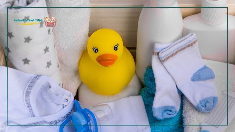 baby care essentials. socks and rubber ducks. do babies need passport to go on cruise