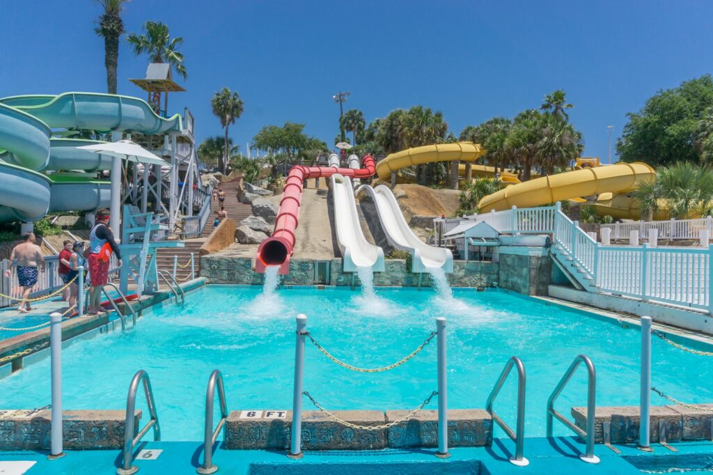 Big Kahuna’s Water Park. things to do in destin with kids. 